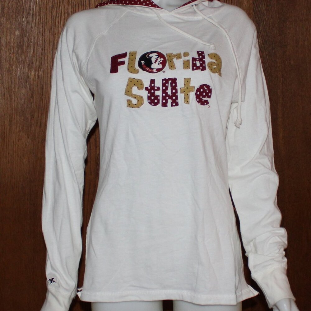 🎉2xHP🎉Florida State NCAA Ladies Tracy Kelsey Hooded Pullover Shirt